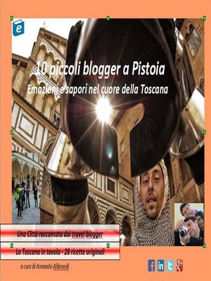 cover image of 10 piccoli blogger a Pistoia